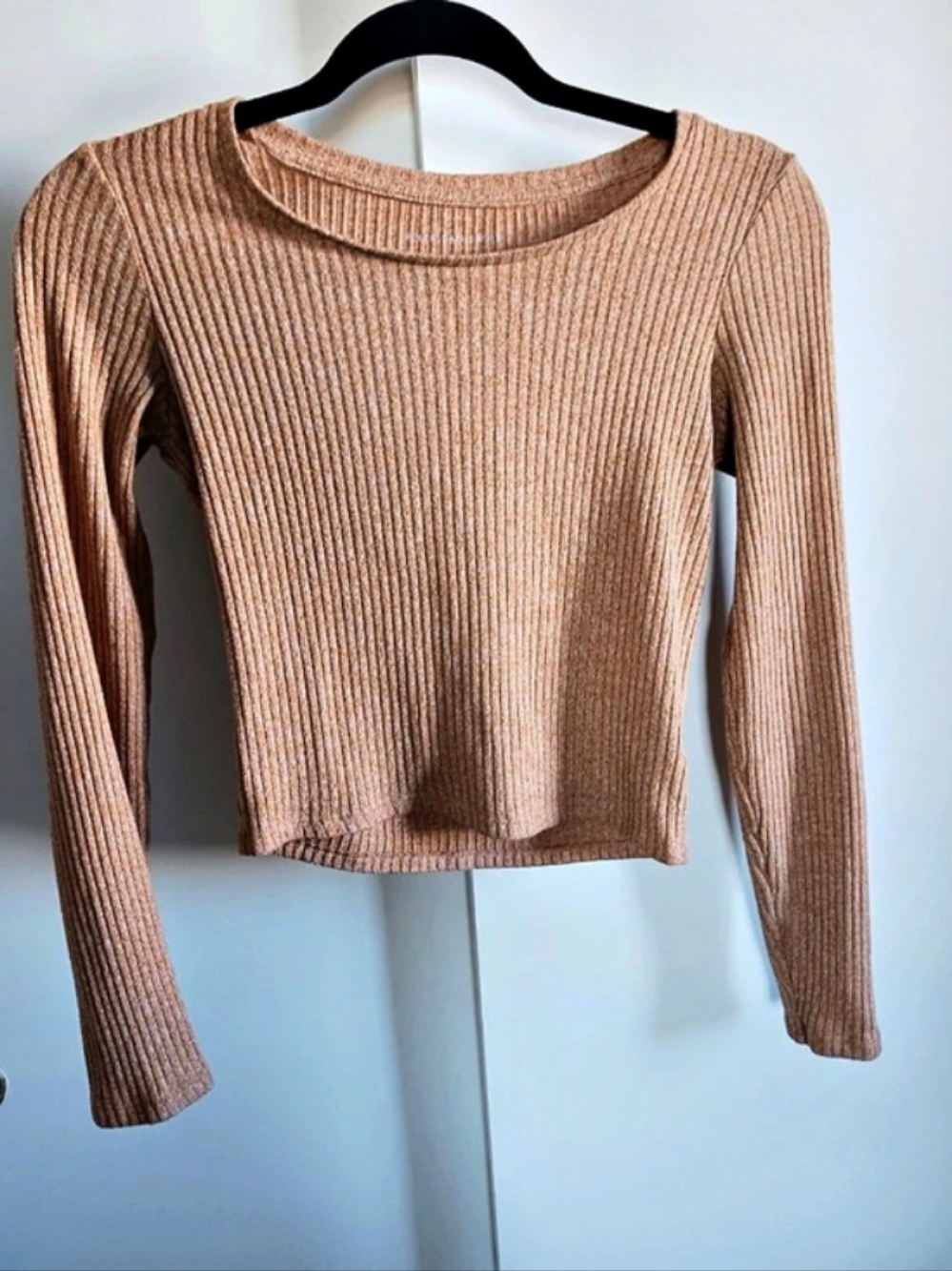 American Eagle Ribbed Cropped Crewneck Size XS Like New